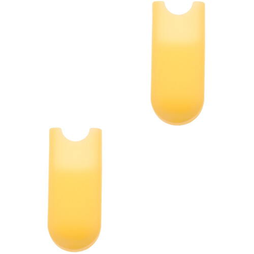 2 Pcs Silicone Saxophone Thumb Rest Pad 2
