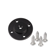 D69mm Magic Arm Connection Mount Base 1/4 And 3/8 Inch Thread Tripod Wall Wooden Board D40mm 3/8 Thread