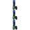 3Pièces Tachomètres Digitaux Contact Multicolores Écran LCD 8