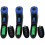 3Pièces Tachomètres Digitaux Contact Multicolores Écran LCD 4