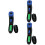 3Pièces Tachomètres Digitaux Contact Multicolores Écran LCD 6