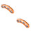 2 Pcs Finger Expansion Trainers Ukulele Stretcher Spreader Orange 6