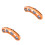 2 Pcs Finger Expansion Trainers Ukulele Stretcher Spreader Orange 3