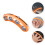 2 Pcs Finger Expansion Trainers Ukulele Stretcher Spreader Orange 10