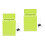 2pcs Box Mailbox With Lock Box File Rack Metal Iron Office 4