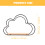 4Pcs Floating Wall Shelf Cloud Shaped Storage Display Home Decor 11