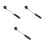 3pcs Golf Ball Catcher Abs Pick Up The Ball Grabber 3