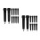 20 Pcs Trekking Pole Tips Universal Fit For Most Hiking Sticks 5