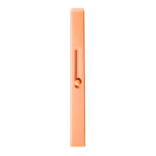 2 Pcs Portable Retractable Lip Brush Lipstick Applicator Warm Orange