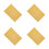 4Pcs Mini House Flooring Paper Sheets Wood Grain Decor 7