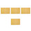 4Pcs Mini House Flooring Paper Sheets Wood Grain Decor 9