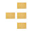 4Pcs Mini House Flooring Paper Sheets Wood Grain Decor 4