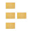 4Pcs Mini House Flooring Paper Sheets Wood Grain Decor 5