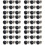 60St Stijlvolle Zwarte Collar Snaps Met Parel Modieuze Kleding 9