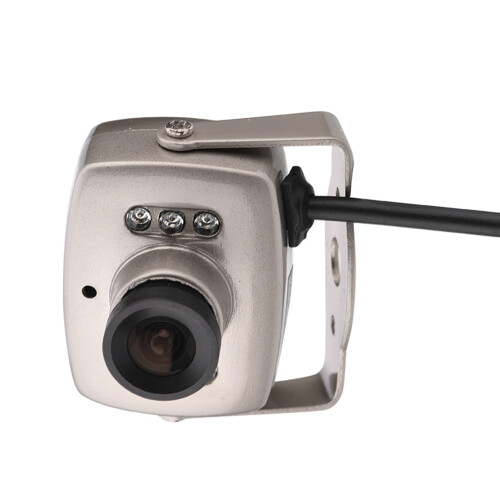 Wired Mini CCTV-Kamera mit 6-LEDs CMOS Nachtsicht Digital PAL 2