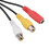 Wired Mini CCTV-Kamera mit 6-LEDs CMOS Nachtsicht Digital PAL 5