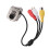Wired Mini CCTV-Kamera mit 6-LEDs CMOS Nachtsicht Digital PAL 16