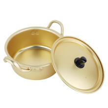 Ramen Noodle Pot With Double Handle Anti Rust 20 Cm Instant Noodles Compatible Pot