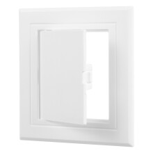 3Stk Moderner Weißer Wandzugang Für Rohrinstallationen Bad