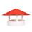 3 Pcs Car Radiator Cap Easy-To-Use Rain Cap 24x24cm Red 1