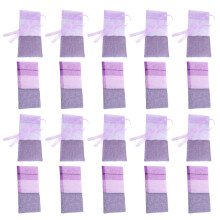 4 Pack Lavender Bags For Wardrobes Sachets Fabric Fragnance Pouch