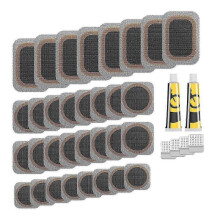 Bike Tire Repair Kit - Bycicle Inner Tube Puncture Patch Kits for Motorcycle Cycling Road Mountain