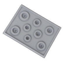 Jewelry Bead Design Boards Grey Size 1 Beading Kit for DIY Bracelets and Necklaces Sturdy Beading Board