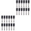 24 Pcs 6.35Mm Mono Plug To 3.5Mm Mono Adapter Converter 3
