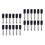 24 Pcs 6.35Mm Mono Plug To 3.5Mm Mono Adapter Converter 4