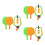 3Pcs Hanging Table Tennis Training Device Pvc+abs Kids Practice Gear 7