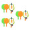 3Pcs Hanging Table Tennis Training Device Pvc+abs Kids Practice Gear 9