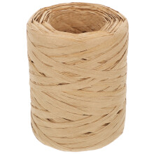 4Rolls Raffia Paper Rope Natural Twine for DIY Decor