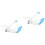 2Pcs Pet Nail Clipper With Magnifying Glass For Mini Hedgehog 5