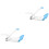 2Pcs Pet Nail Clipper With Magnifying Glass For Mini Hedgehog 4