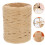 4Rolls Raffia Paper Rope Natural Twine for DIY Decor 10
