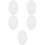 5 Count Oval Canvas Panel Canvases For Painting Oil Frame 7