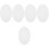 5 Count Oval Canvas Panel Canvases For Painting Oil Frame 4