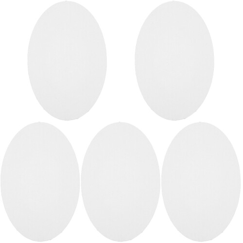 5 Count Oval Canvas Panel Canvases For Painting Oil Frame 1