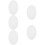 5 Count Oval Canvas Panel Canvases For Painting Oil Frame 11