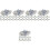 5Pcs 3 Bags Wedding Ring Confetti Glitter Paper Diamond Table Scatter 4