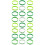 2 Pieces Bulk St Patrick Bracelets Patricks Day Decorations Party 5