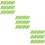 Wrap Green Nonwoven Wrap 9