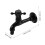 5Pcs Antique Brass Wall-Mount Kitchen And Washing Machine Tap 2