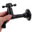 5Pcs Antique Brass Wall-Mount Kitchen And Washing Machine Tap 6