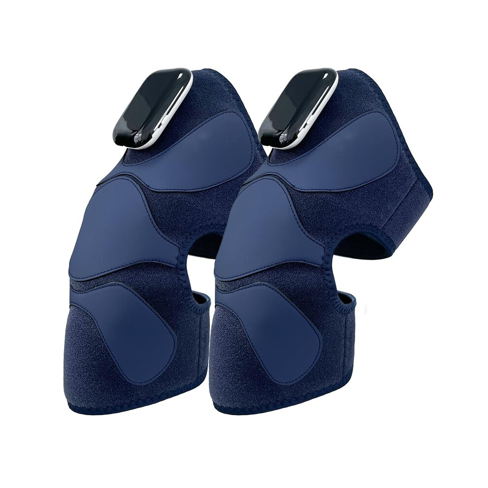 Heated Knee Massager 3-In-1 Cordless Knee Elbow Shoulder Massager, Knee Brace Warmer With 5 Heating Levels And Vibration