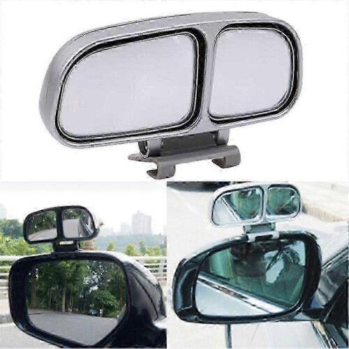 (Right, silver) Adjustable Wide-Angle Car Side Mirror for Enhanced Rear View and Blind Spot Visibility 2025 1