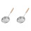 2 Count Spaghetti Spoon Slotted Stainless Steel Cooking Utensils 4