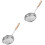 2 Count Spaghetti Spoon Slotted Stainless Steel Cooking Utensils 5