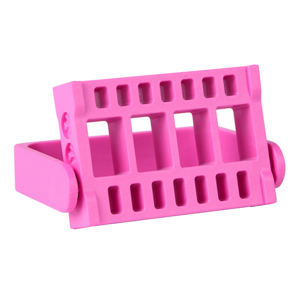 Villcase 3 Pack Nail Drill Bit Case Grinding Head Holder Manicure Organizer