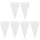 6 Pcs Pastry Bags Cake White Cotton Canvas Bracket 2